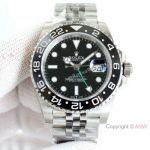 Clean Factory Top Copy Rolex GMT-Master II Black Ceramic Bezel 116710LN Watch Caliber 3186
